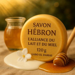 SAVON HÉBRON – L’ALLIANCE DU LAIT ET DU MIEL