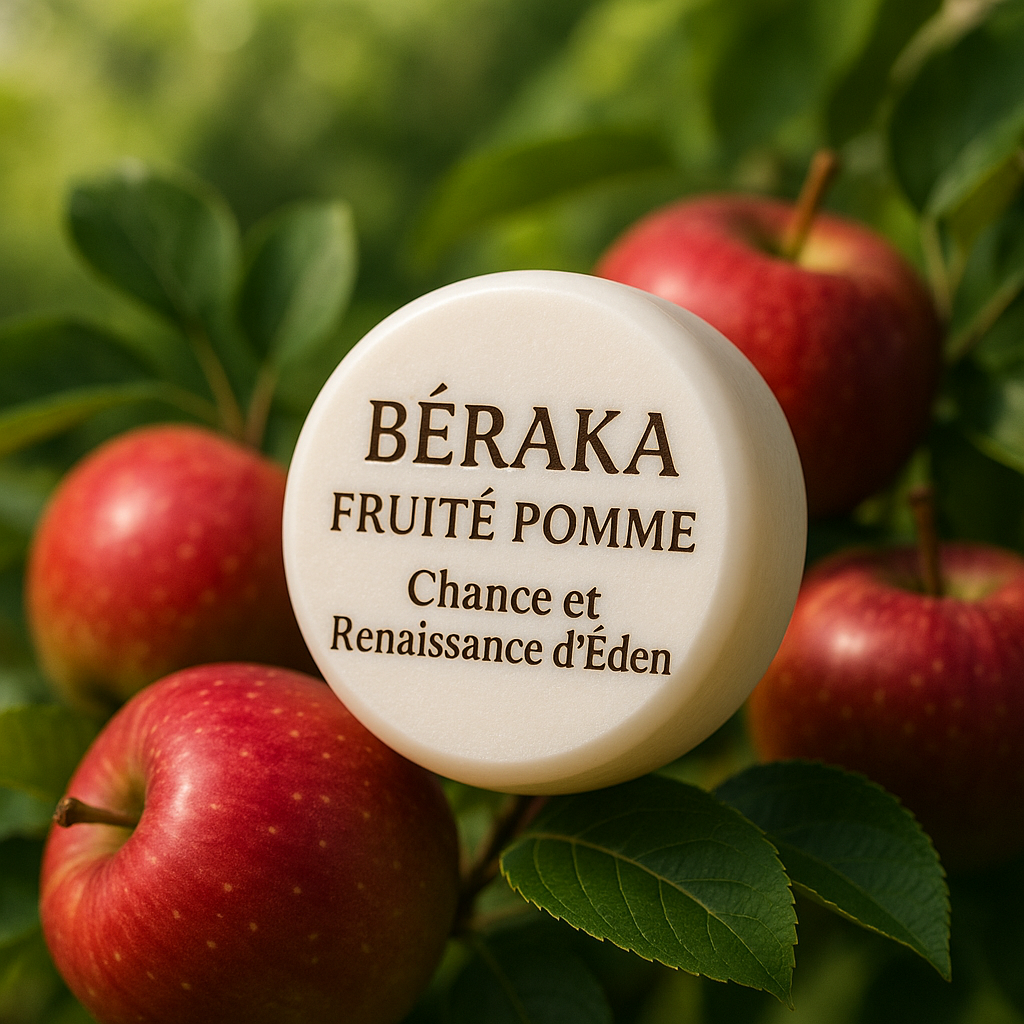 Savon BÉRAKA FRUITÉ POMME – Chance et Renaissance d’Éden