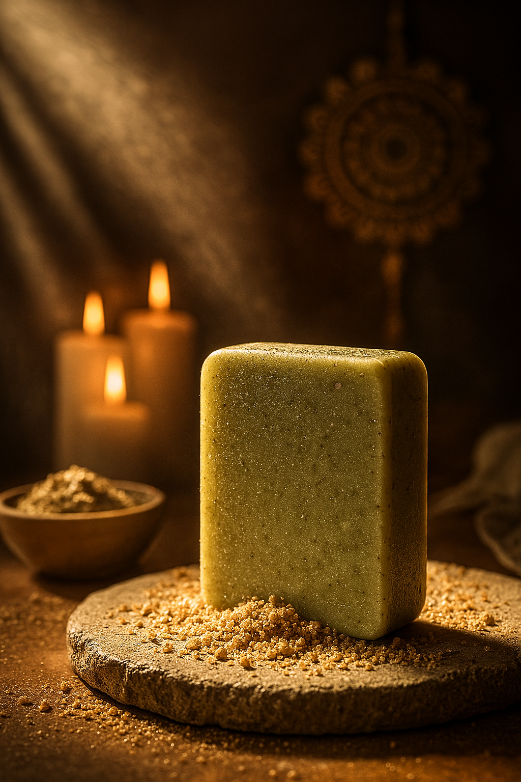 Savon Béraka à l’Argile Verte – Gommage & Révélation