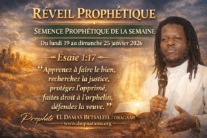VISUEL DE LA PROPHETIE DE LA SEMAINE DU 19 JANVIER 2026