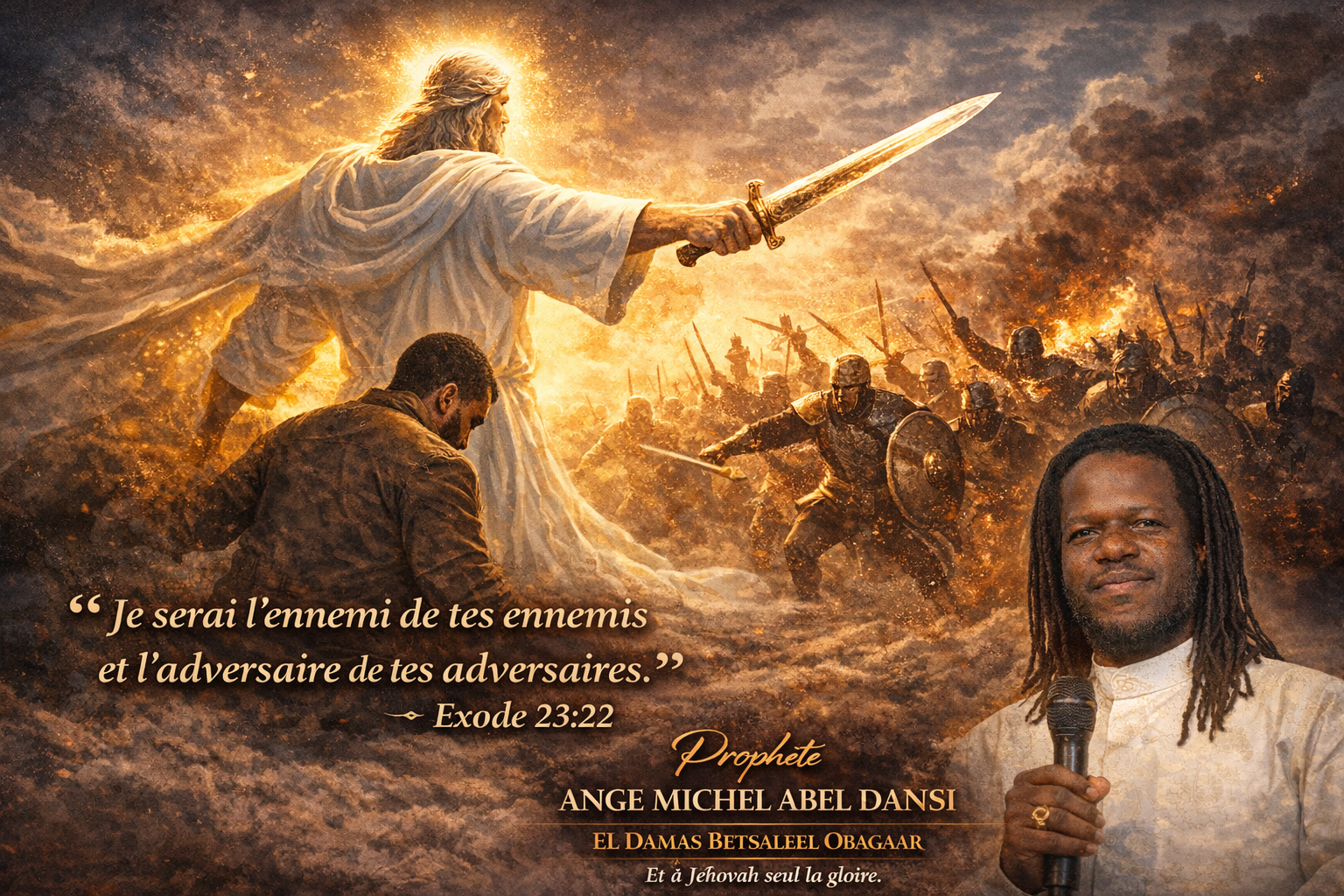 DIEU COMBAT POUR NOUS